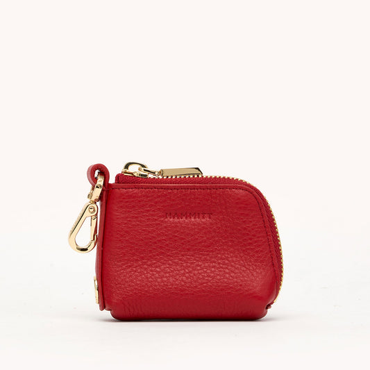 Syd Pouch | Chili Red/Gold