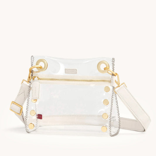 Tony Clear | Calla Lily White/Brushed Gold | Sml